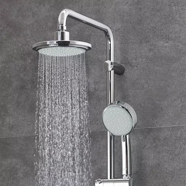 Coloana de dus cu baterie termostatata Grohe Tempesta Cosmopolitan 160