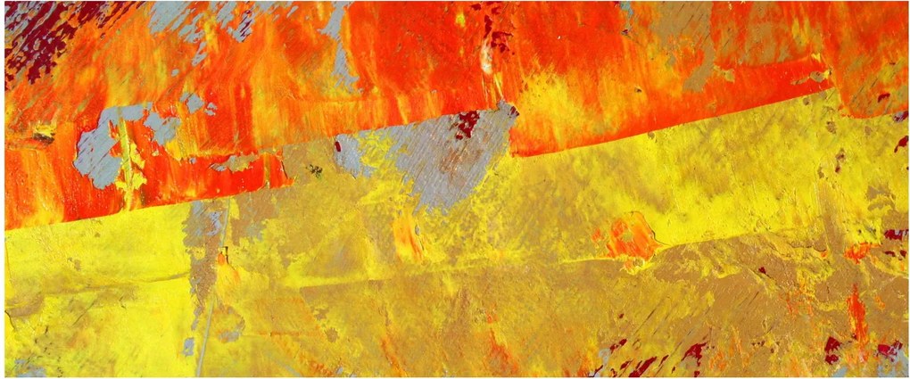 Tablou cu abstracție - pictura (120x50 cm)