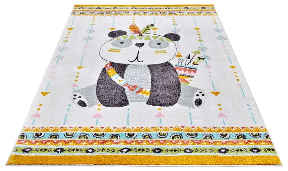 Covor pentru copii crem 120x170 cm Panda – Hanse Home