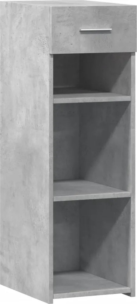 vidaXL Dulap, gri beton, 30x42,5x93 cm, lemn prelucrat