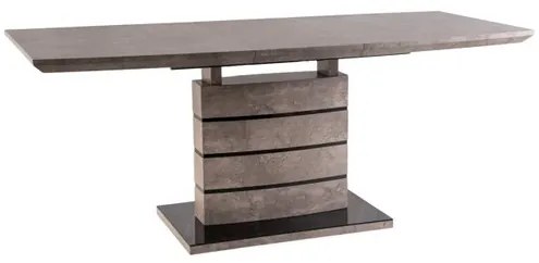 Masa de bucaterie Taylor 140 x 80 cm, gri