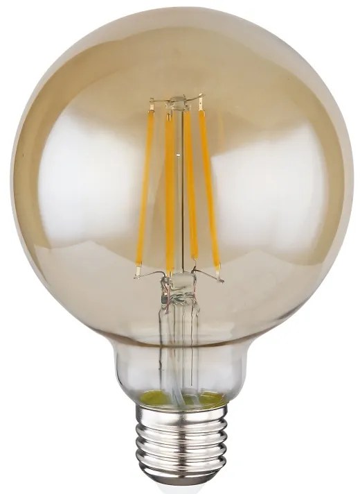 Bec decorativ cu filament LED E27 7W 2700K 11526A GL
