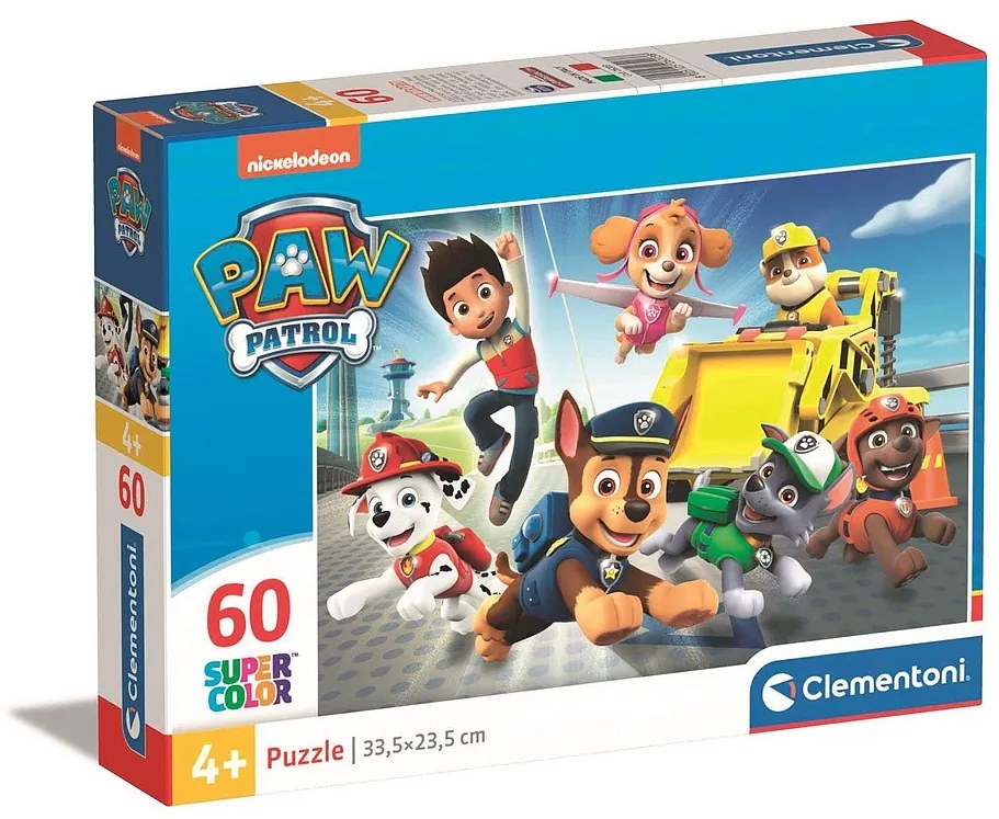 Patrula Cățelușilor Make a move Puzzle Clementoni cu 60 de piese