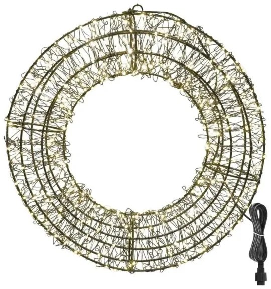 Decorațiune LED de Crăciun, 480 LED, 230 V, diametru 38 cm
