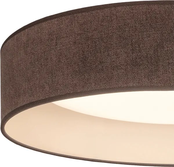 Brilagi - Plafonieră LED VELVET SIMPLE LED/36W/230V 3000K Ø 55 cm maro