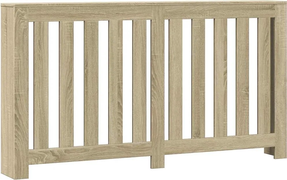 vidaXL Mască pentru calorifer stejar sonoma 149x20x82cm lemn prelucrat