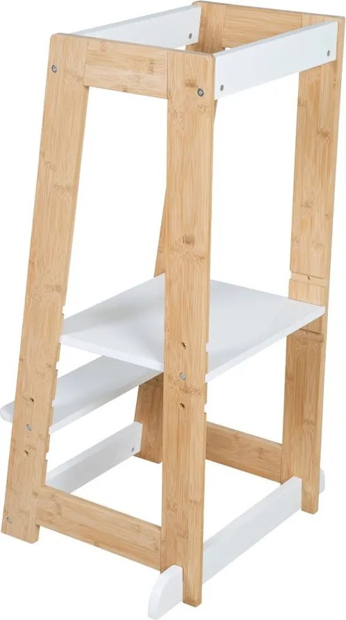 Turn de învățare alb din bambus – Roba