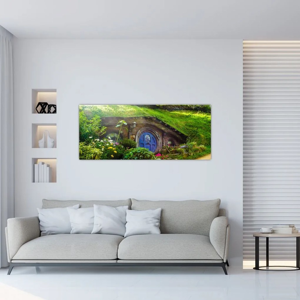 Tablou - Orasul Hobitin (120x50 cm)