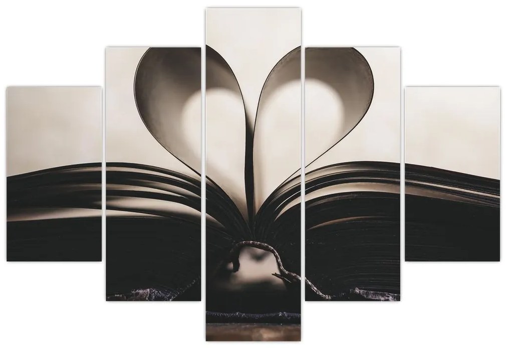 Tablou cu carte (150x105 cm)