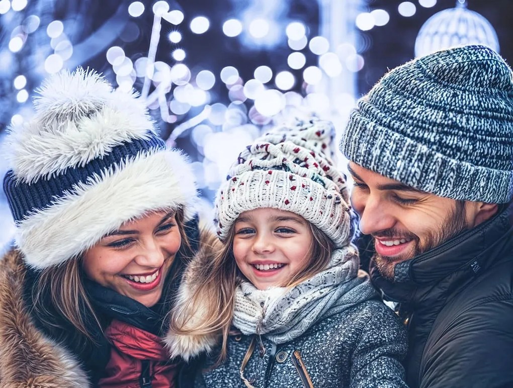 Șir luminos de Crăciun SIMPLE, 40m, alb rece Monzana