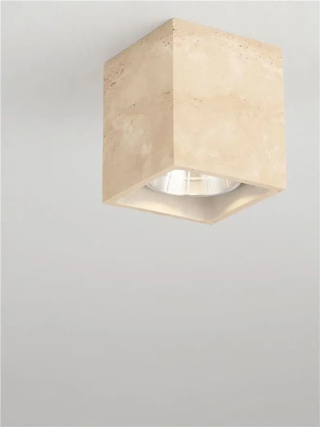 Spot LED exterior IP65 Natural Travertine BALMA