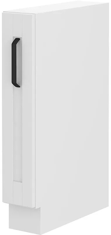 Dulap inferior de bucătărie Lucid 15 D CARGO BB (Alb + Alb). 1041073