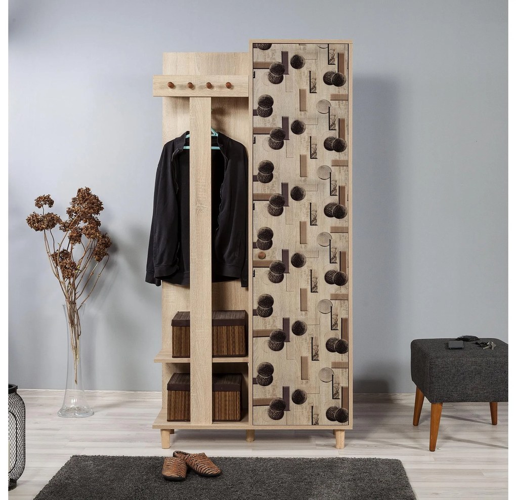 Mobilier hol Garmando 522 (Stejar sonoma). 1088517
