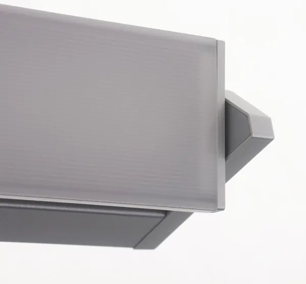 LED Lampă design minimalist LED/10W/230V argintiu