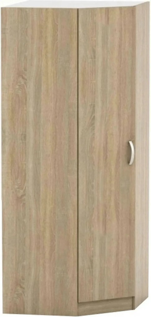 Dulap BETTY 2 BE02-016-00, stejar sonoma, PAL laminat, cu o usa, 90x90