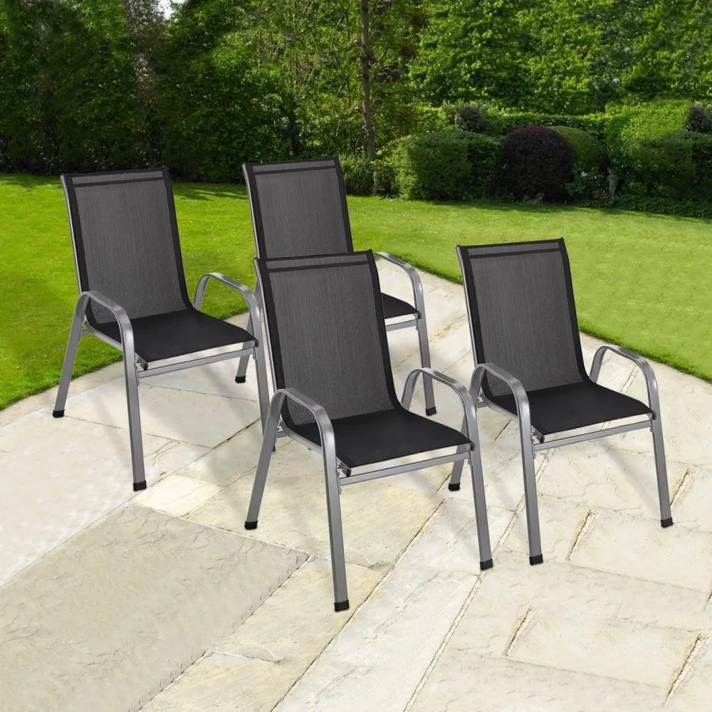 Set 4 scaune de grădină ALINA