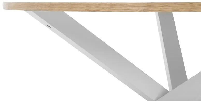 Masă de sufragerie Jerret (pentru 4 persoane) (lemne deschis). Promo -19%. 1010187