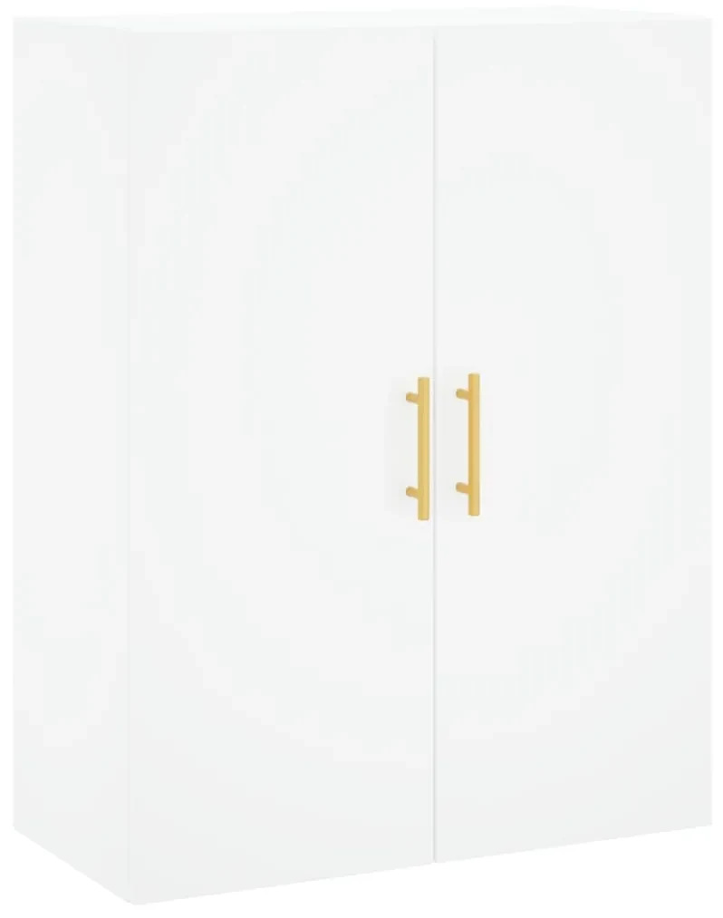828412 vidaXL Dulap cu montaj pe perete, alb, 69,5x34x90 cm