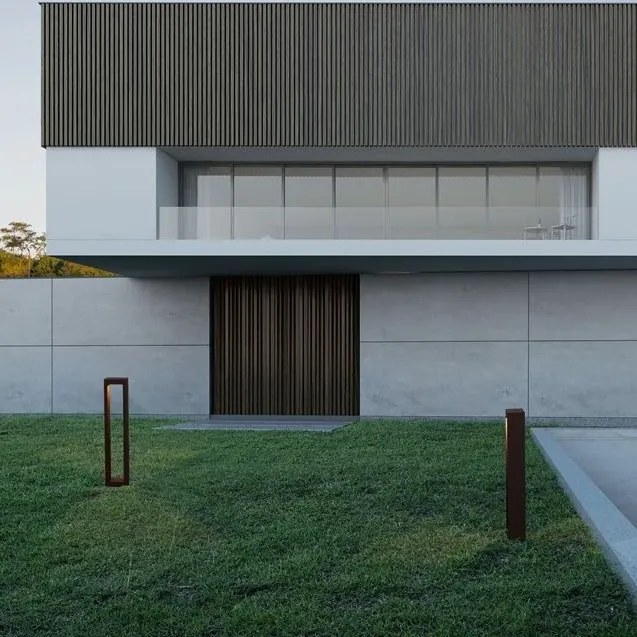 Stalp exterior LED 3000K IP65 DOLIX corten, H-60cm