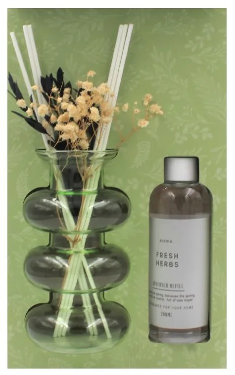 Difuzor parfum bețișoare Fresh Herbs 200ml