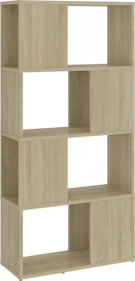 vidaXL Bibliotecă/Separator cameră stejar sonoma 60x24x124,5 cm PAL