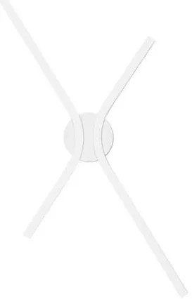 Aplica de perete LED CCT design modern AKRO alb