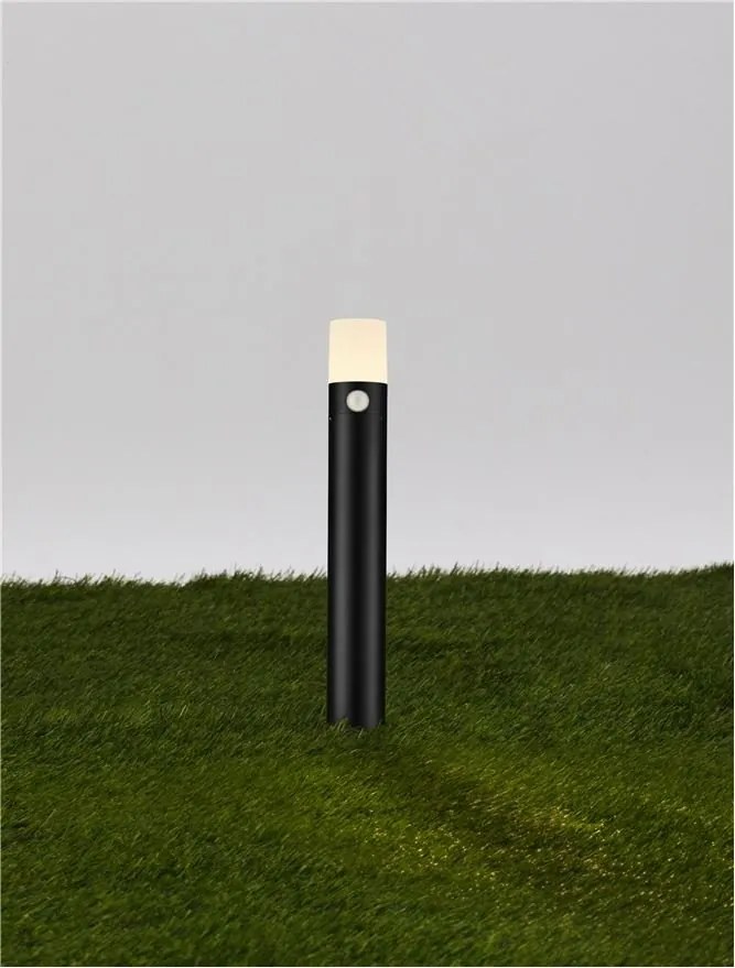 Stalp de exterior cu tarus si senzor pentru terasa sau gradina, PAUL H-60cm