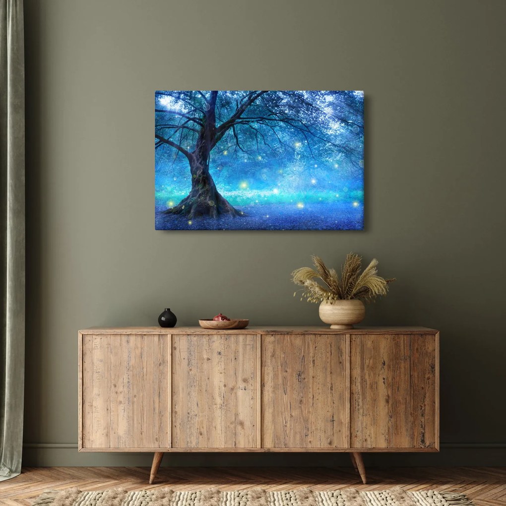 Tablou - Pădure mistică (90x60 cm)