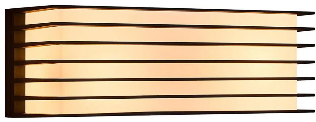 Nordlux - Aplică de perete pentru exterior FLUCTUS 2xE27/15W/230V IP44