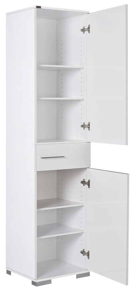 Dulap cu rafturi Adronetta (alb). 1108582