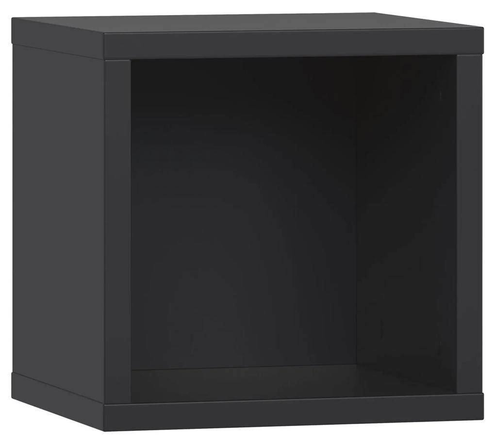 Etajera cubica VOX Simple, Negru