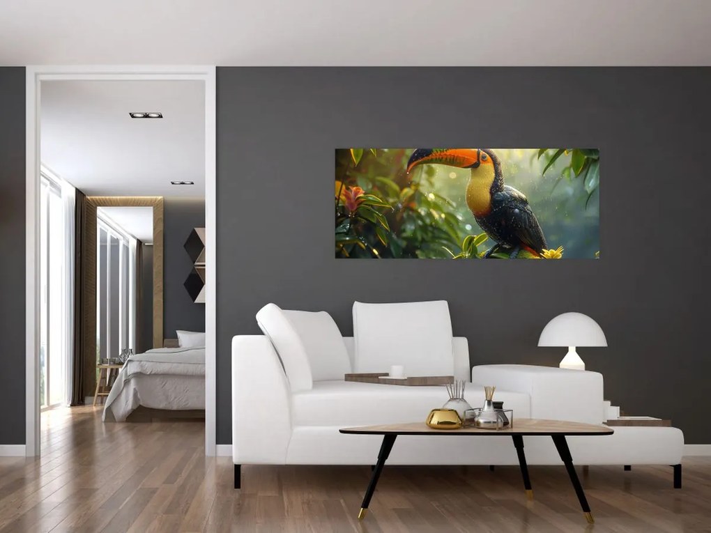 Tablou - Tukan (120x50 cm)