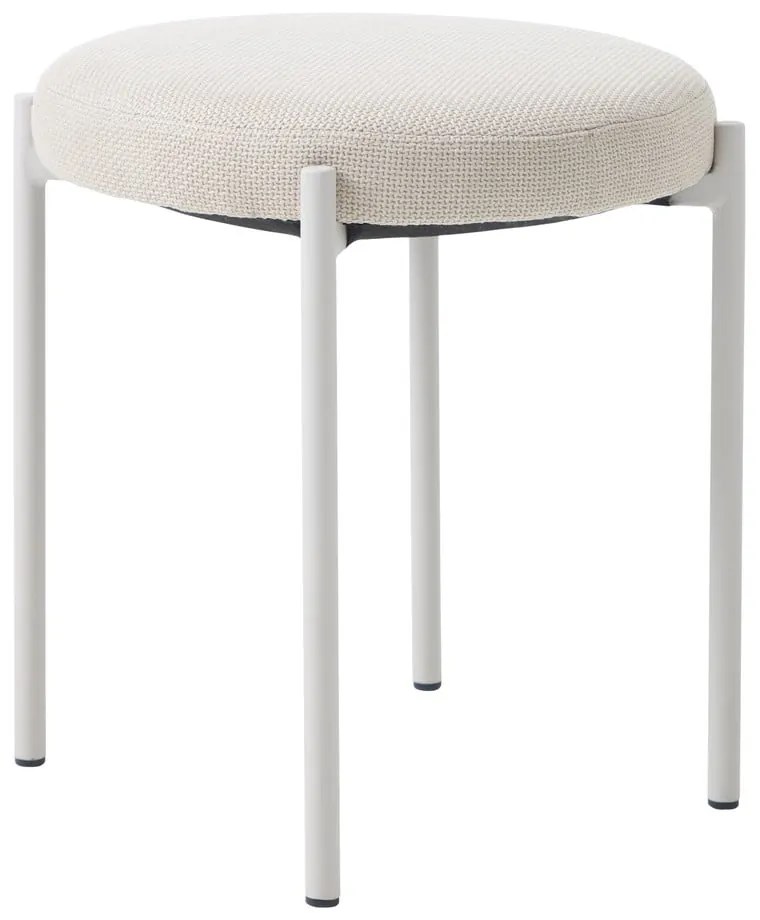 Scaun crem din metal Pelican – Unique Furniture