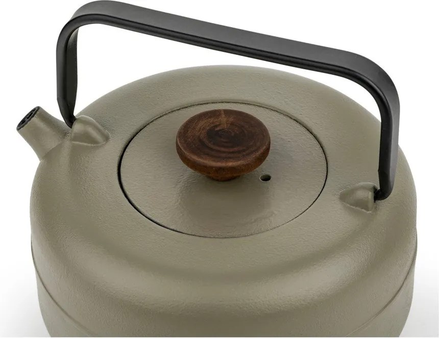 Ceainic kaki cu filtru din fontă 750 ml Henan – Bredemeijer