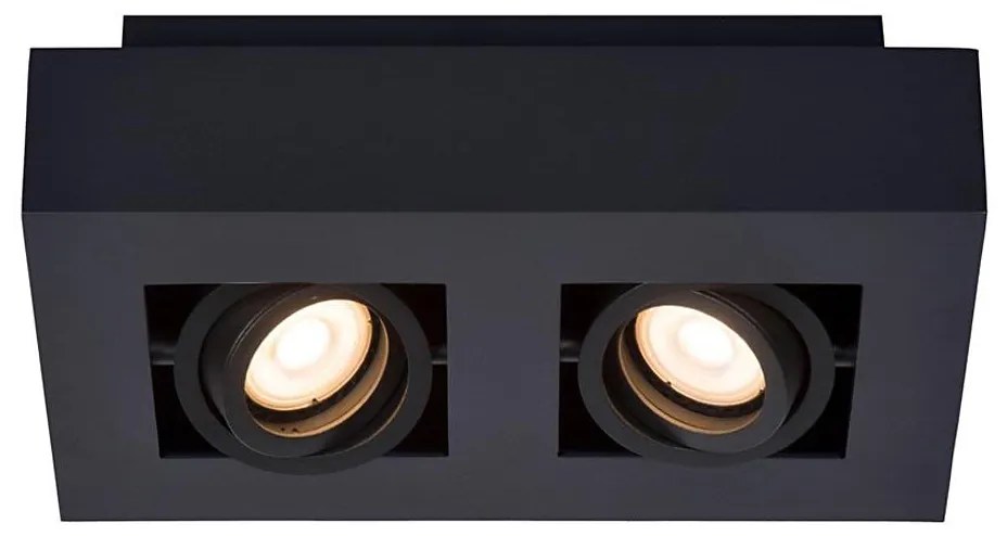 Spot LED Lucide 09119/11/30 XIRAX 2xGU10/5W/230V negru