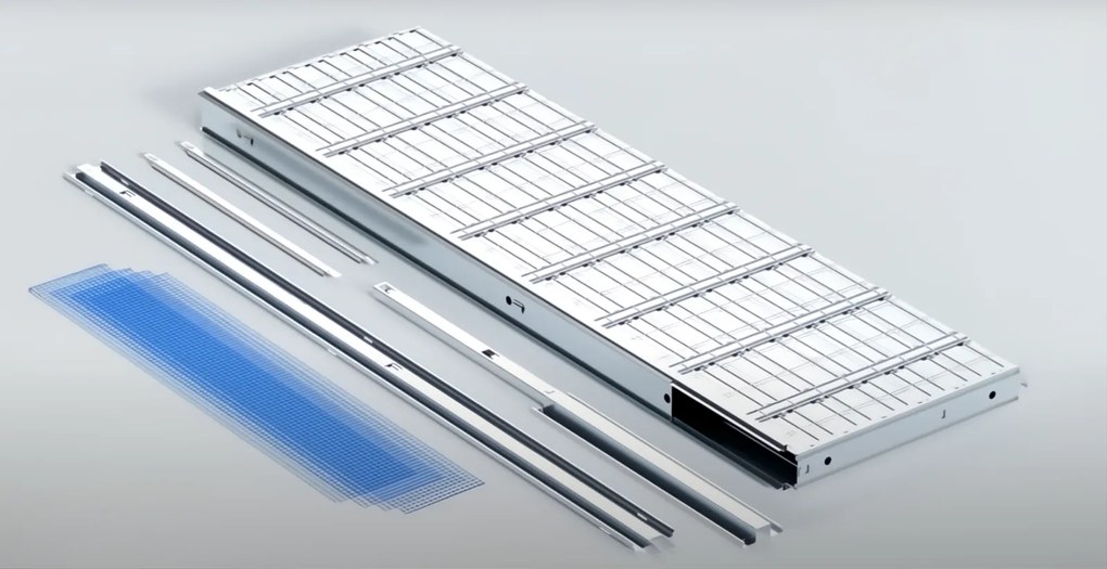 Usa glisanta cu model HDF incastrata in perete - Colectia PROGRESS 1.1 600 x 2000, 615 x 2020, Folie Decor, 1400 x 2100, Set maner + broasca cu cioc,