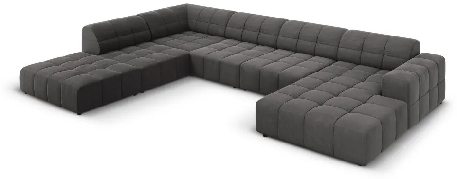 Coltar 7 locuri Chicago catifea L364 cm
