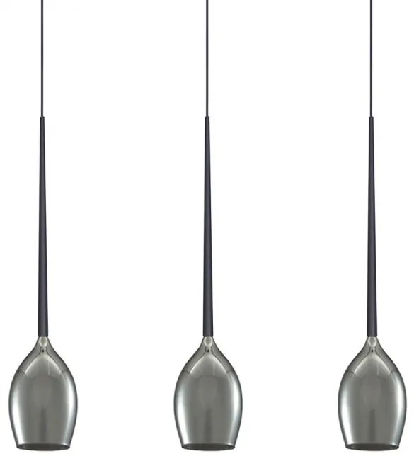 Lustra moderna Izza 3 fumurie ZZ AZ2937