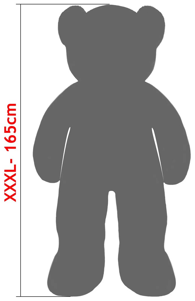 Deuba Ursuleț mare maro 165 cm - XXXL