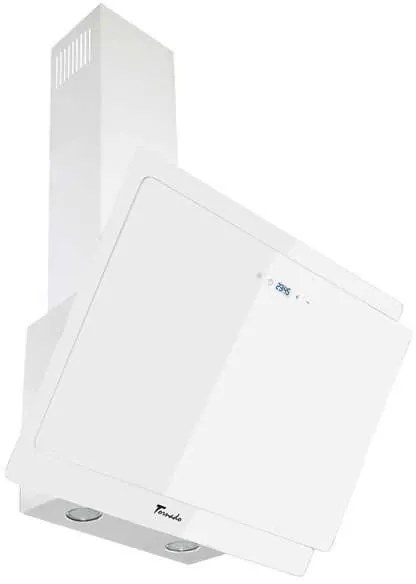 Hota Decorativa Tornado Notos 1200 (90), 1 motor, latime 90 cm, 4 viteze, absorbtie 1200 m3/ora, Alb