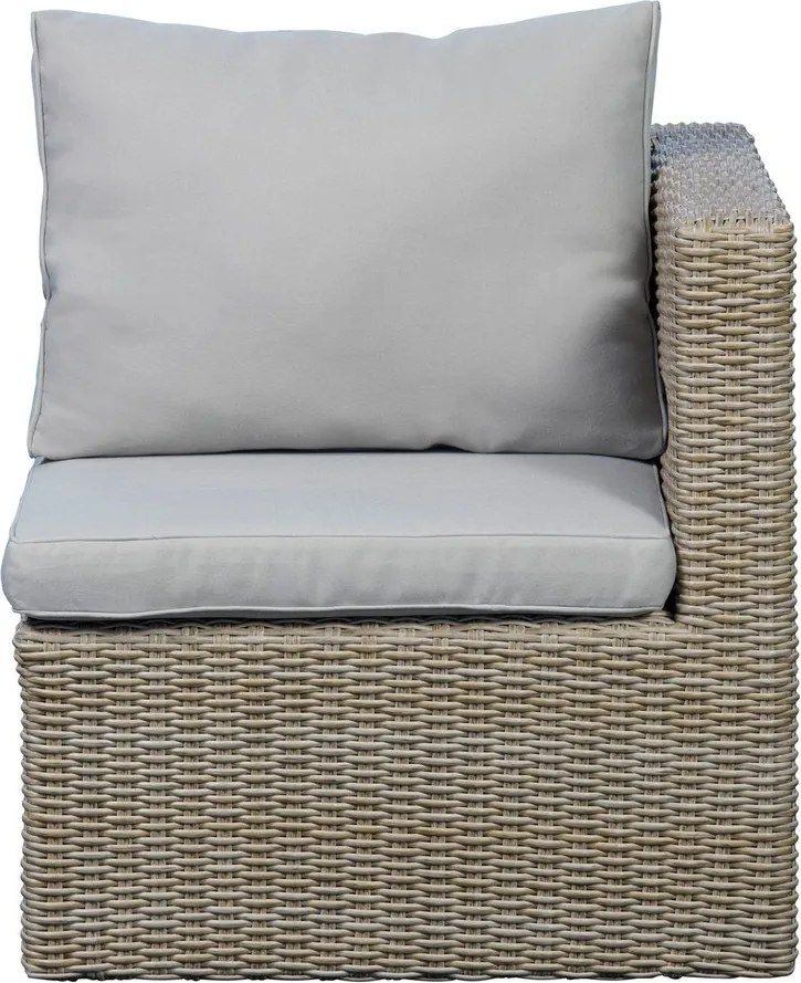 Set mobilier de grădină bej/maro deschis pentru 2 persoane Modular – Unique Furniture