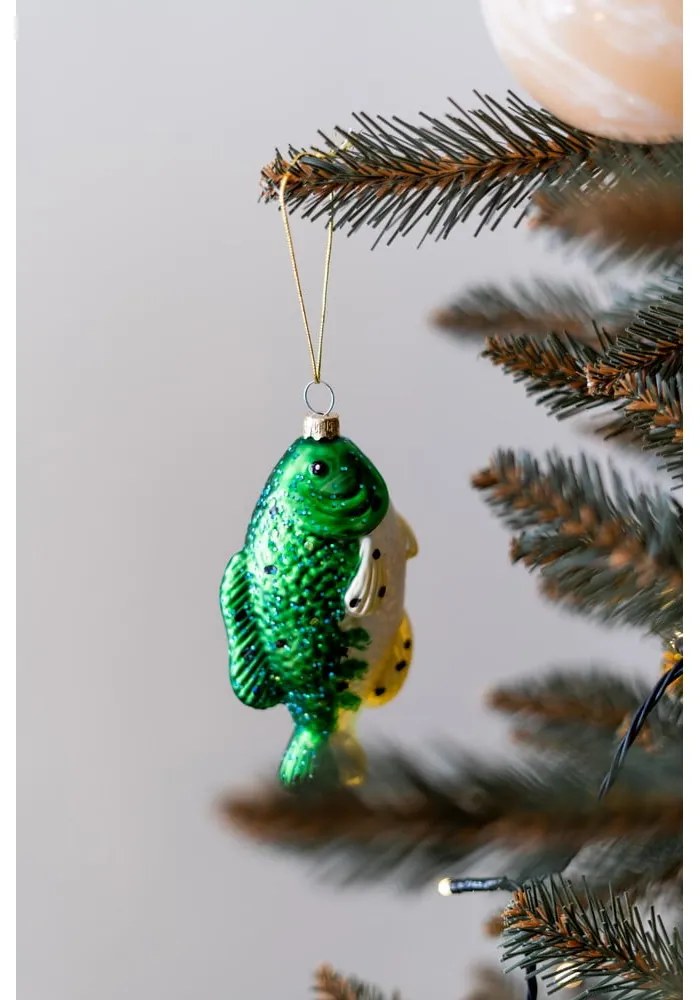 Ornament de Crăciun din sticlă Catch Of The Day – Sass &amp; Belle