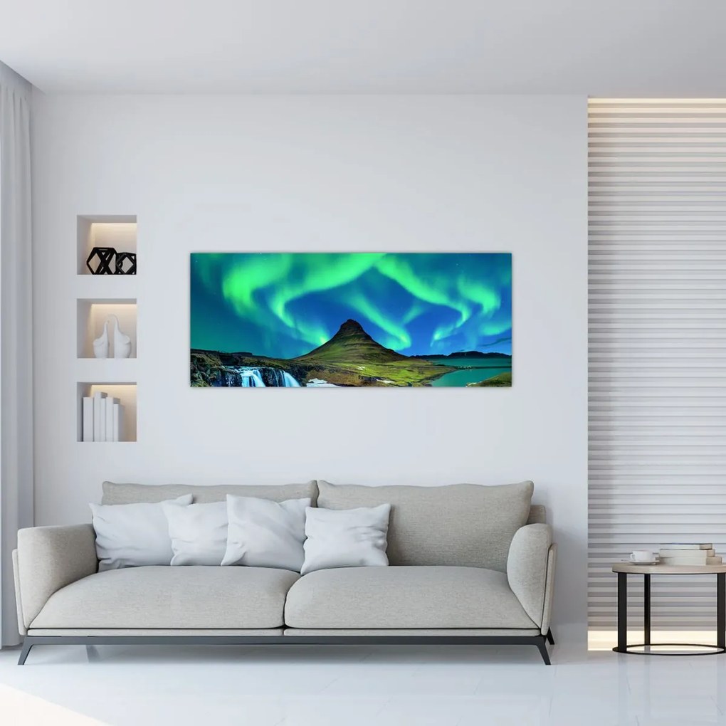Tablou - Kirkjufell, Islanda (120x50 cm)
