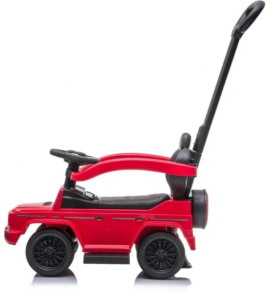 Bicicletă fără pedale Mercedes G350d 3 în 1 roșu/negru