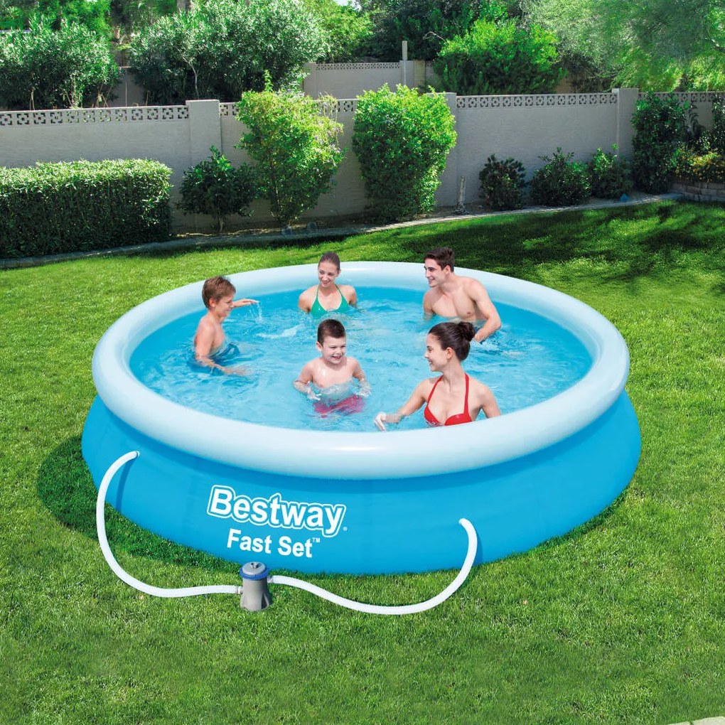 Bestway set piscină fast set, 366 x 76 cm, 57274