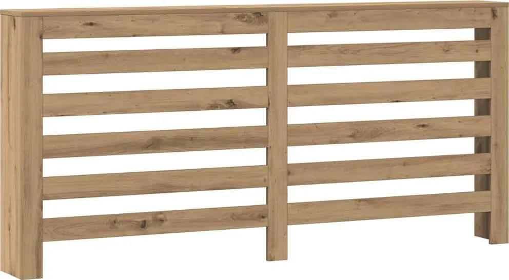 vidaXL Mască de calorifer stejar artizanal 175x20x82 cm lemn prelucrat