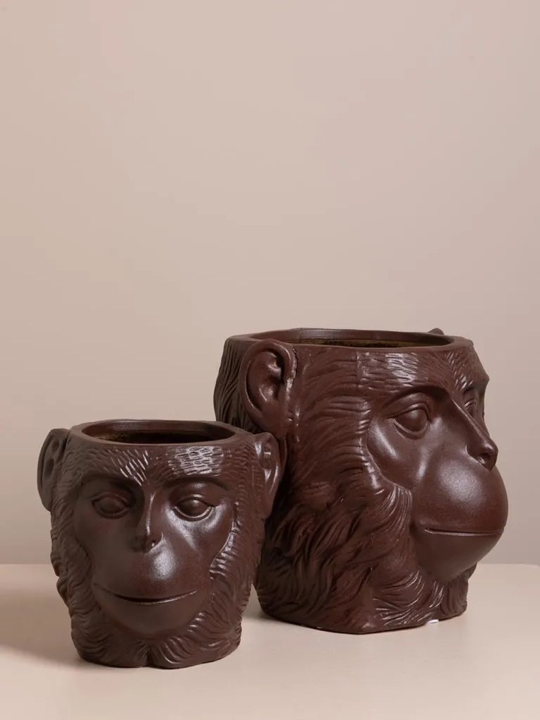 Vas decorativ din ceramică ⌀ 25.5 cm, „Primate”