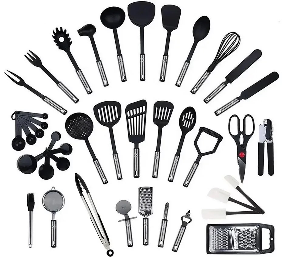 Set de 40 de ustensile de bucătărie