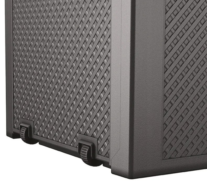 Cutie de depozitare pentru grădină Emily 270L, antracit, din plastic