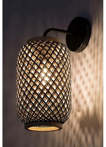 Aplică ADALLA 1xE27/40W/230V ratan Rabalux 71091